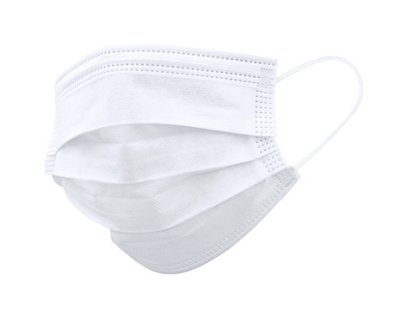 Mascarilla 3 Pliegues con Elásticos